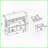 36'' Farmhouse Pine Wood Console Table Entry Sofa Table With 4 Drawers & 1 Storage Shelf For Entryway Living Room Bedroom Hallway Kitchen-2116028499