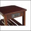 Table d'appoint Wasaki en espresso