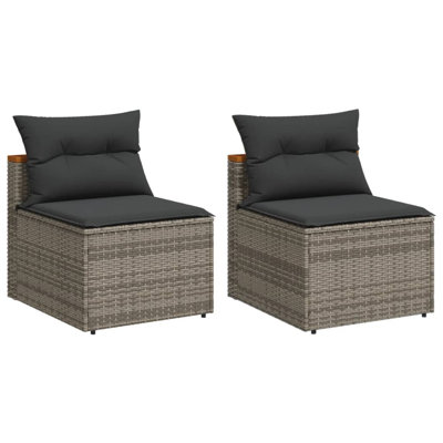 Sabiya 21.3" Wide Outdoor Loveseat with Cushions by Winston Porter