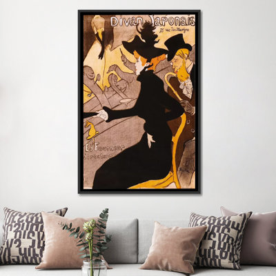 " Le Divan Japonais " by Henri De Toulouse-Lautrec