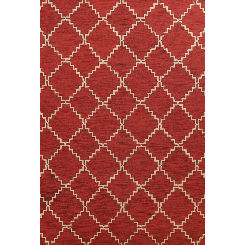 Wool Geometric Indoor Rug
