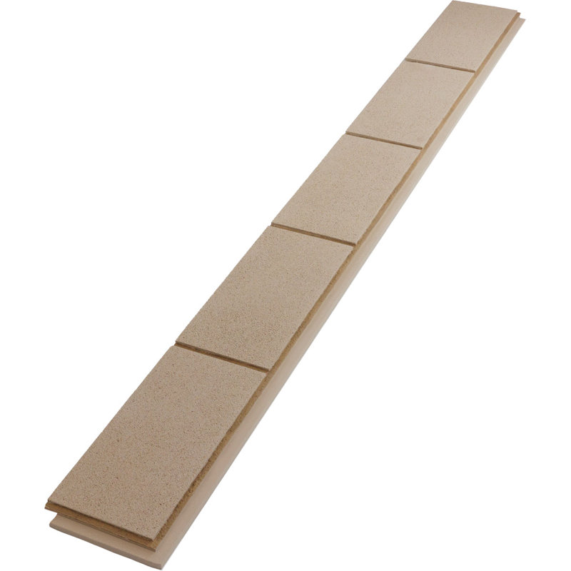 Panneau de parement en béton à surface lisse EverStone, l 81 1/4 po x H 9 po x P 1 po, Dune, Dune