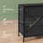 63" w LED TV Stand Dresser with 8 Fabric Drawers, Dressers & Chests of Drawers TV Stand with Storage for 65", 70", 75" TV, Steel Frame & LED Lighting-817386048
