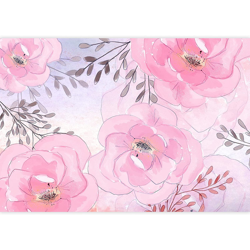 Pink Floral, 8.33" W x 144" L