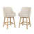 Linen Colour Seat/Brushed Frame