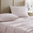 Martha Stewart Holiday Bows Red Cotton Flannel Sheet Set-115629661-116669293