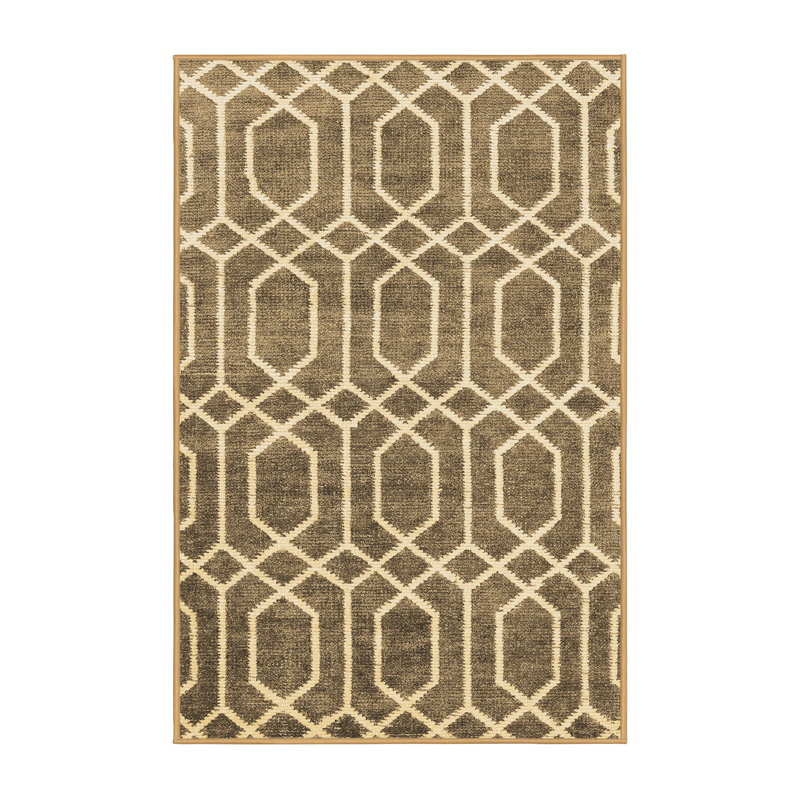 Tapis contemporains brun 1875, Rectangle 8 pi x 10 pi