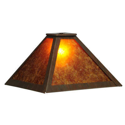 Abat-jour Mission Prime Foundry Select ADB98D75B4334EF5946855AA4B831E48, 11 po
