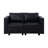 Giavonni Modular Loveseat Sofa Couch – Air Leather 2 Seater with Storage Seats for Living Room-1666780750