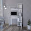 Bureau d'ordinateur à 3 tablettes de rangement-2083303542