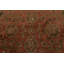 Tapis oriental traditionnel en laine rose noué à la main 7 pi 11 po x 7 pi Agra Agra