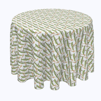 Encinoso Geometric Round Tablecloth