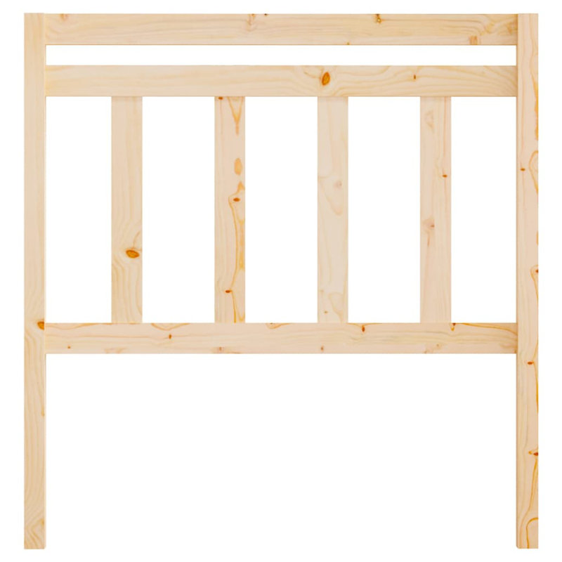 Solid Wood Headboard, 100cm H x 106cm W x 4cm D
