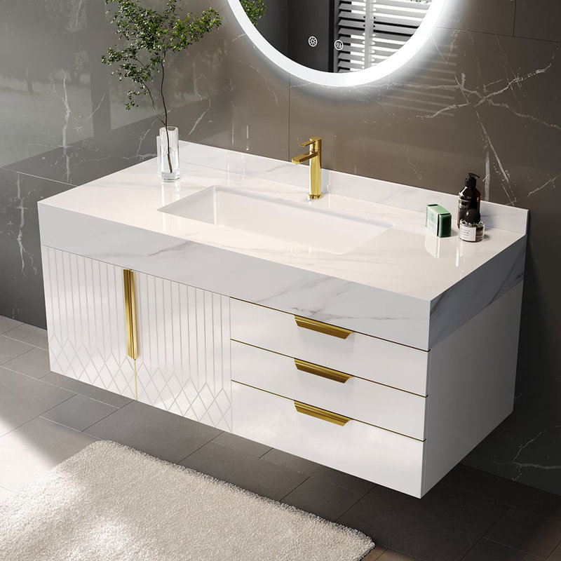 900mm Mount Single Vanity Unit