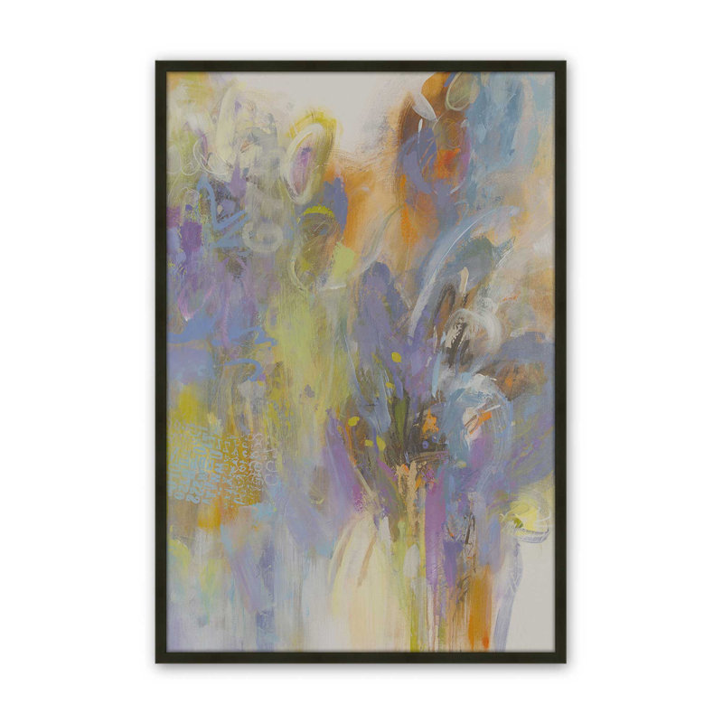 Impression sur toile Spring Springed, Impression sur cadre ouvert sans papier mat, Noir, H 16 po x l 12 po