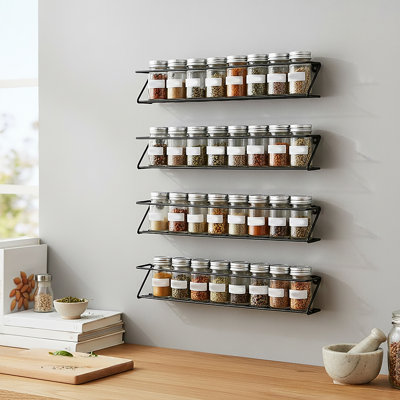 Wall Mounted Required Spice Rack