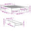 Yamna Engineered Wood Bed Frame-385687100-385687103