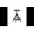 Kerome 5-piece Adjustable Round Bar Stool Set-102506920