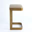 Regan Bar Stool w/Ivory Leather-Antique Brass-60070921-60070919-60070920