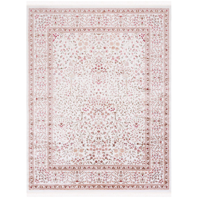 Tapis oriental persan classique en bambou, Rectangulaire 8 pi x 10 pi