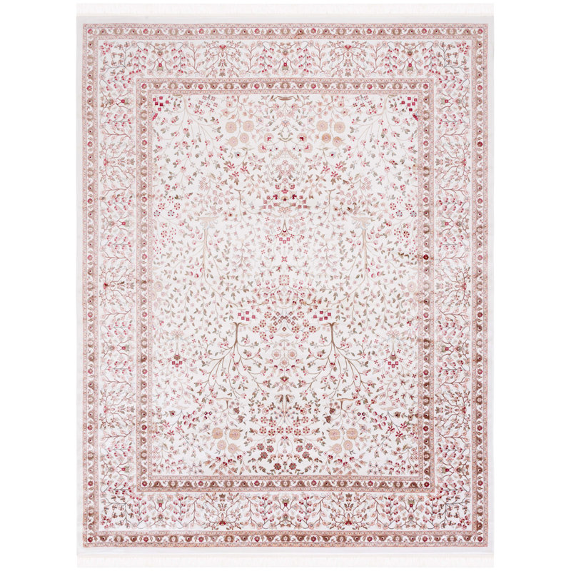 Tapis oriental persan classique en bambou, Rectangle 9 pi x 12 pi