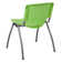 Memphis 880 lb. Capacity Plastic Stack Chair with Powder Coated Frame