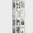 4-Tier Steel Rotating Bookshelf with 360° Wheels, Book Rack-60117728