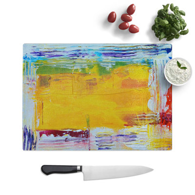 Tempered Glass Art Painting Vol.467 Chopping Board