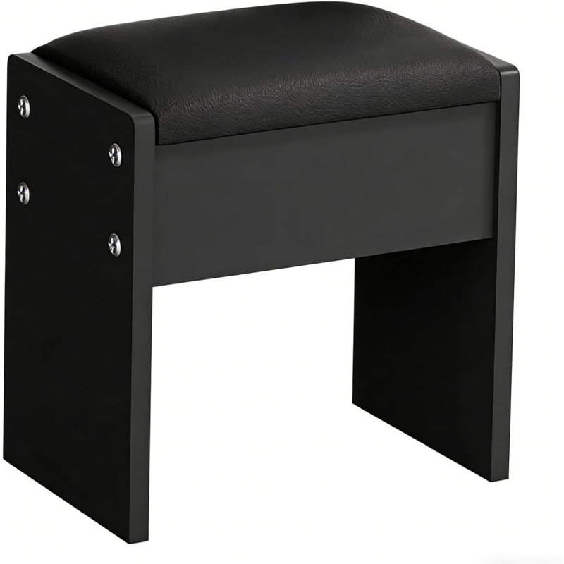 Accent Stool, Black