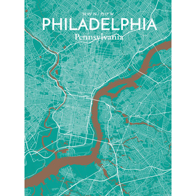 " Philadelphia City Map "