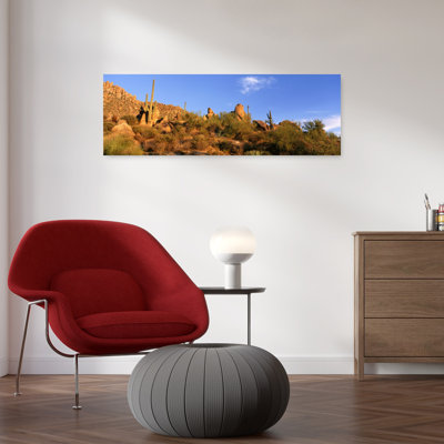 Cactus Saguaro, désert de Sonora, Arizona, États-Unis, paisible, abstrait, cactus contemporain, paysage, nature, art mural