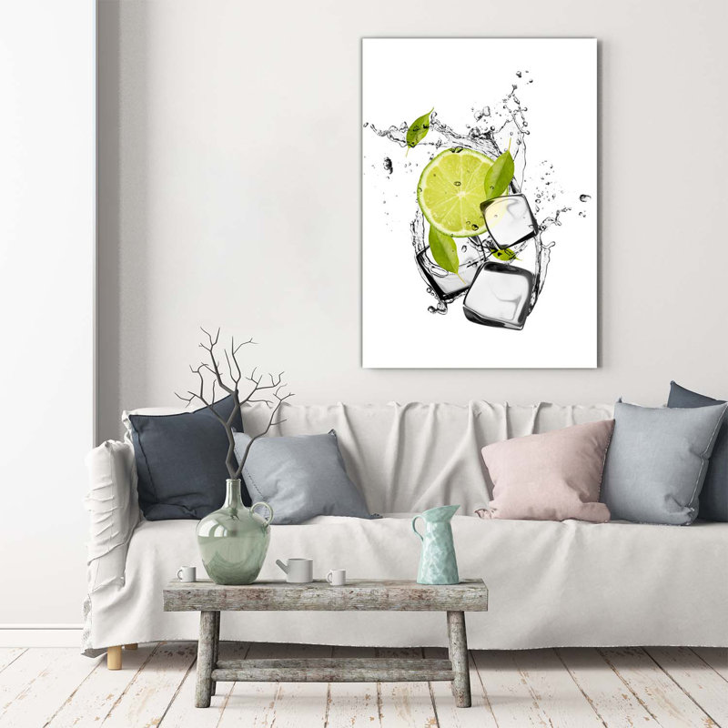 Limonka And Ice - Wrapped Canvas Print