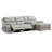 Carrabelle Leather Power Recliner Console,USB Port-121904161-121904170