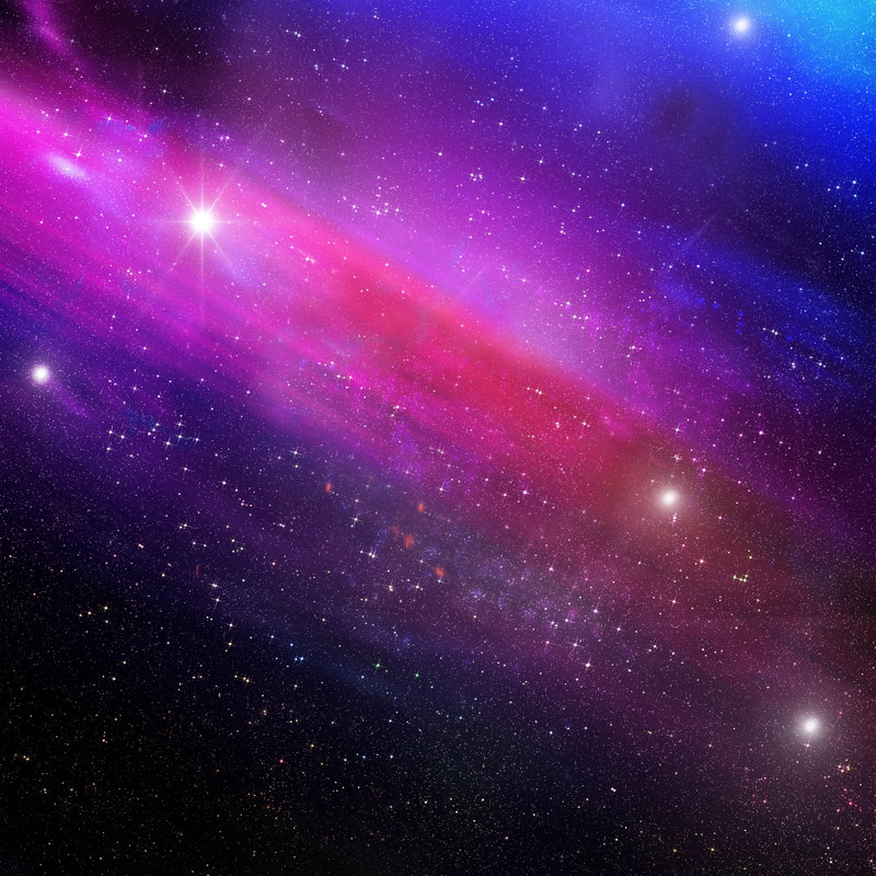 Star At Night by Almir1968 - Wrapped Canvas Print, 91cm H x 91cm W
