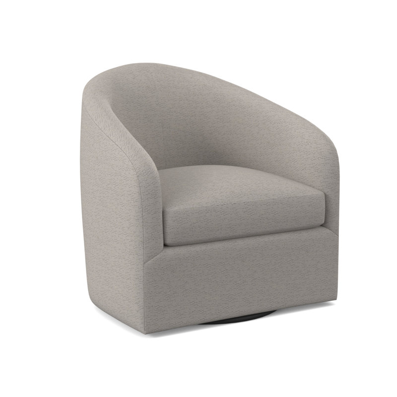 Pinnacle Swivel Barrel Chair, Libby Linen