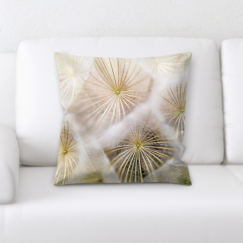 Coussin pissenlits