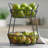 Gourmet Basics by Mikasa Loop and Lattice 2 Tier Divided 1 fl oz. Fruit Bowl