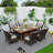 Algird 6 - Person Patio Conversation Set with Cushions
