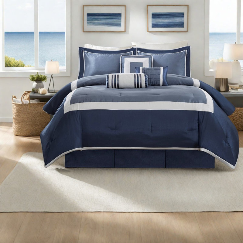 Piece Cal King Bedding Sets, Polyester Modern Hotel Style For Home