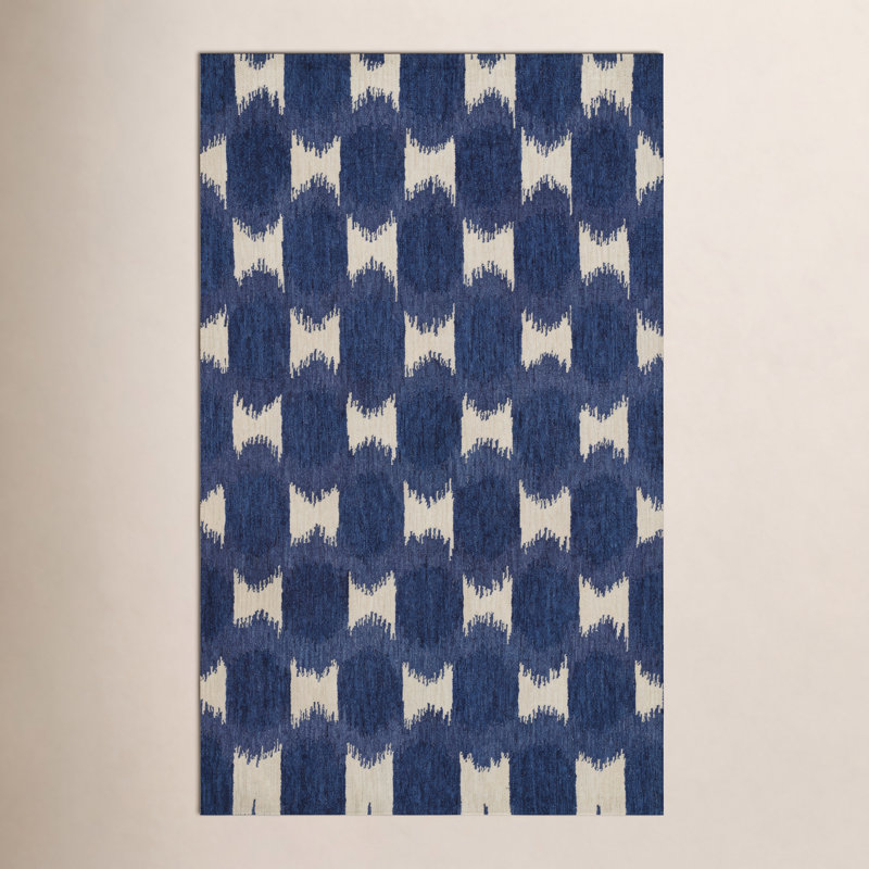 Chiara Wool Ikat Indoor Rug, Rectangle 3'6" x 5'6"