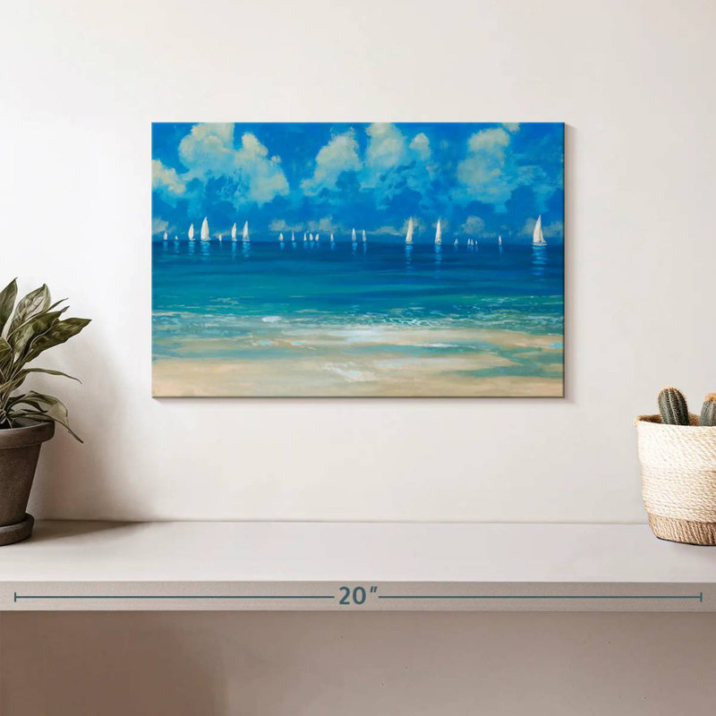 Gillard Blue Shores, 8" H x 12" W