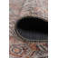 Tapis brun tissé à motif rétro-598732508