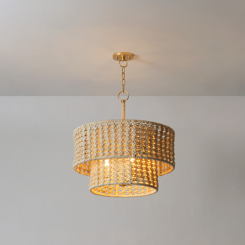 YORKHILL PENDANT, 23" H x 22" W x 22" D