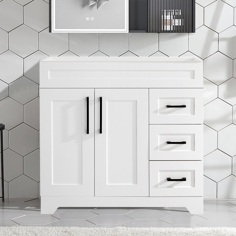 Meuble-lavabo de style salle de bain 36 po