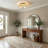 Blueprint Collection Fabric Flush Mount