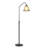 Hitchcock 66'' Dark Gray Bronze Arched Floor Lamp