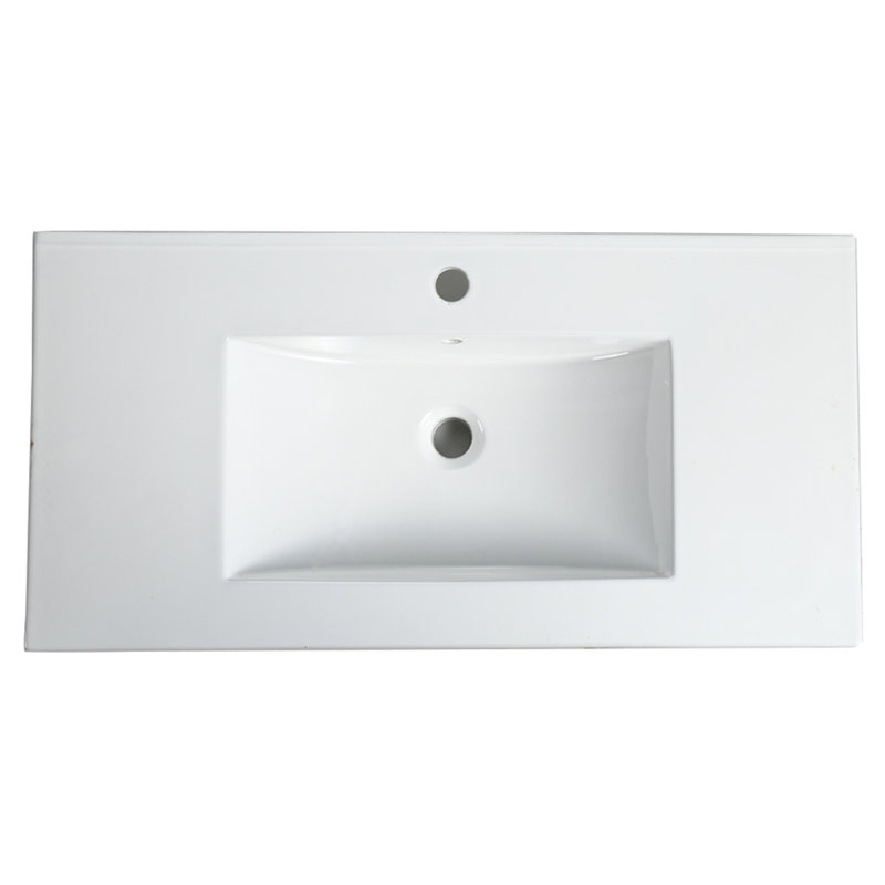 Dessus de meuble-lavabo en céramique - F-BL9090B