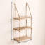 Tablette flottante en bois Aavni