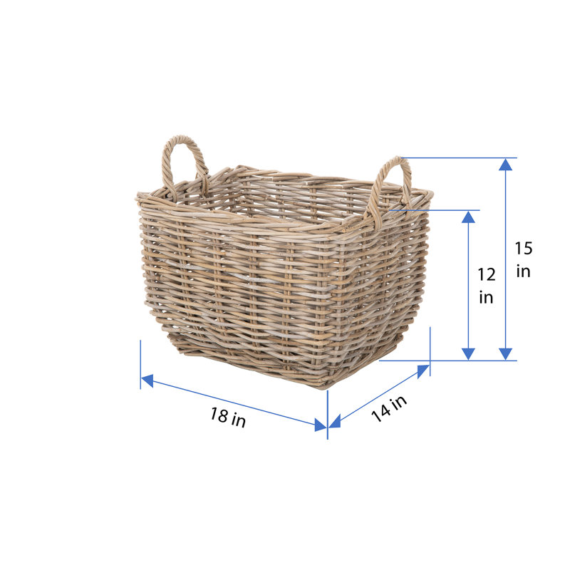 Panier en rotin Ayriauna