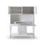 Gunver Metal Base Secretary Desk-212392655-212392648
